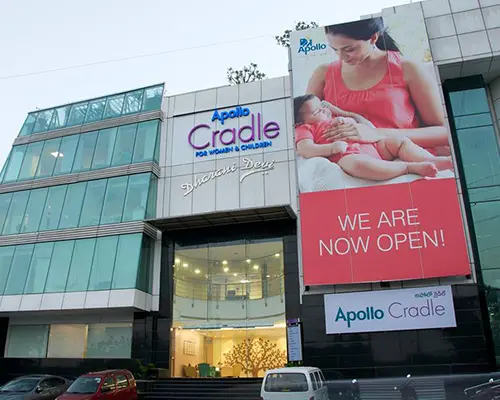 Apollo Cradle Centre in Jubilee Hills, Hyderabad